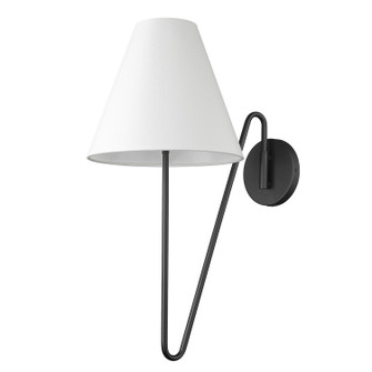 Kennedy One Light Wall Sconce in Natural Black (62|3690-A1W NB-IL)