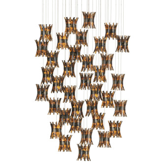 Alsop Collection 36 Light Pendant in Brown/Black/Natural (142|9000-1046)