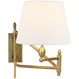Paulo One Light Wall Sconce in Hand-Rubbed Antique Brass (268|TOB 2203HAB-L)