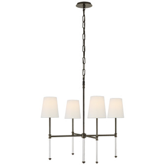 Camille Four Light Chandelier in Bronze (268|SK 5050BZ-L)