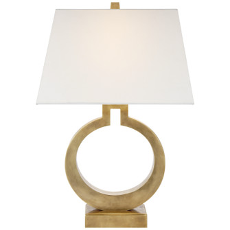 Ring One Light Table Lamp in Antique-Burnished Brass (268|CHA 8970AB-L)