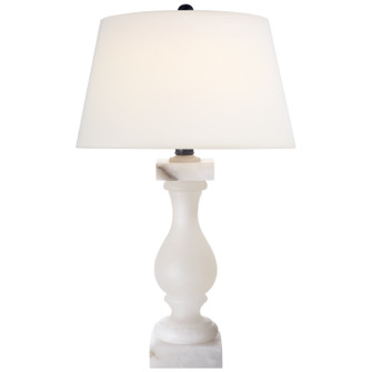 Balustrade One Light Table Lamp in Alabaster (268|CHA 8924ALB-L)
