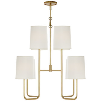 Go Lightly Eight Light Chandelier in Gild (268|BBL 5081G-L)