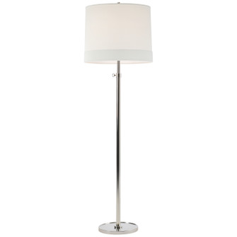 Simple Scallop One Light Floor Lamp in Soft Silver (268|BBL 1023SS-L)