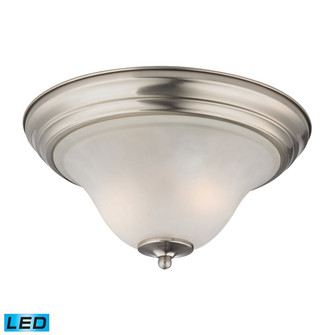 Kingston LED Flush Mount in Brushed Nickel (45|1402FM/20-LED)