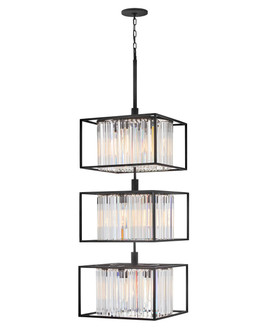 Giada LED Chandelier in Black (13|4558BK)