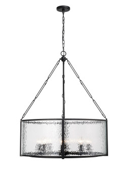 Barrington Eight Light Chandelier in Matte Black (224|346P32-MB)