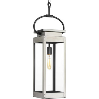 Union Square One Light Outdoor Hanging Wall Lantern in Antique Copper (Painted) (54|P550018-169)