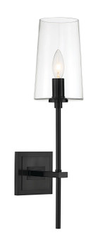 Elegant One Light Wall Sconce in Black (90|350108)