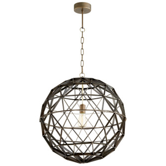 One Light Pendant in Noir (208|10271)