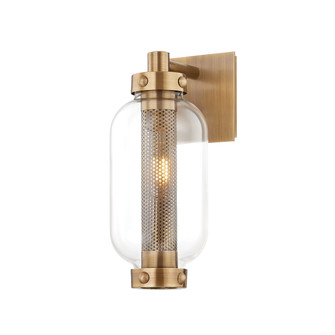 Atwater One Light Outdoor Wall Sconce in Patina Brass (67|B7034-PBR) Atwater One Light Outdoor Wall Sconce in Patina Brass (67|B7034-PBR)