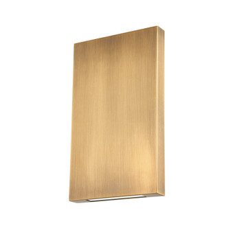 Thayne LED Exterior Wall Sconce in Patina Brass (67|B2412-PBR)