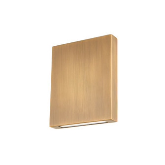 Thayne LED Outdoor Wall Sconce in Patina Brass (67|B2408-PBR)
