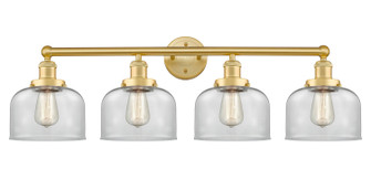 Edison Four Light Bath Vanity in Satin Gold (405|616-4W-SG-G72)