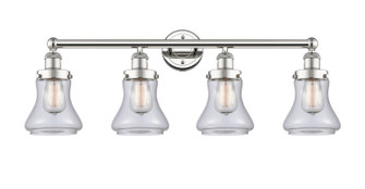 Edison Four Light Bath Vanity in Polished Nickel (405|616-4W-PN-G192)