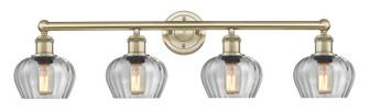 Edison Four Light Bath Vanity in Antique Brass (405|616-4W-AB-G92)