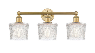 Edison Three Light Bath Vanity in Brushed Brass (405|616-3W-BB-G402)