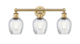 Edison Three Light Bath Vanity in Brushed Brass (405|616-3W-BB-G292)
