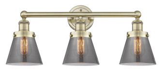 Edison Three Light Bath Vanity in Antique Brass (405|616-3W-AB-G63) Edison Three Light Bath Vanity in Antique Brass (405|616-3W-AB-G63)