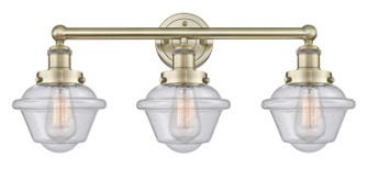 Edison Three Light Bath Vanity in Antique Brass (405|616-3W-AB-G534)