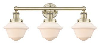 Edison Three Light Bath Vanity in Antique Brass (405|616-3W-AB-G531)