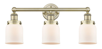 Edison Three Light Bath Vanity in Antique Brass (405|616-3W-AB-G51)