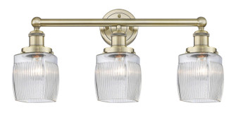 Edison Three Light Bath Vanity in Antique Brass (405|616-3W-AB-G302)