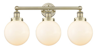 Edison Three Light Bath Vanity in Antique Brass (405|616-3W-AB-G201-8)