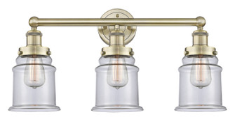 Edison Three Light Bath Vanity in Antique Brass (405|616-3W-AB-G182)