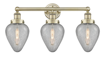 Edison Three Light Bath Vanity in Antique Brass (405|616-3W-AB-G165)