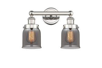 Edison Two Light Bath Vanity in Polished Nickel (405|616-2W-PN-G53)