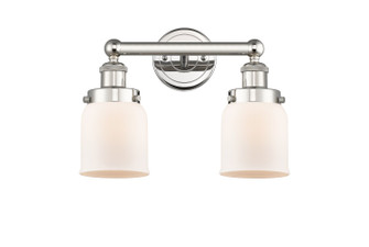 Edison Two Light Bath Vanity in Polished Nickel (405|616-2W-PN-G51)