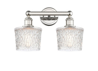 Edison Two Light Bath Vanity in Polished Nickel (405|616-2W-PN-G402)