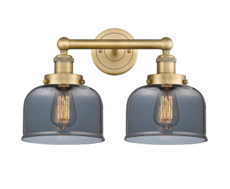 Edison Two Light Bath Vanity in Brushed Brass (405|616-2W-BB-G73)