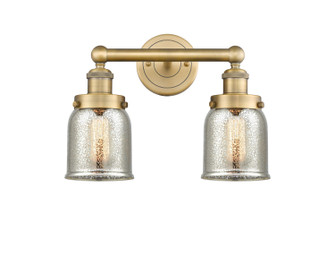 Edison Two Light Bath Vanity in Brushed Brass (405|616-2W-BB-G58)