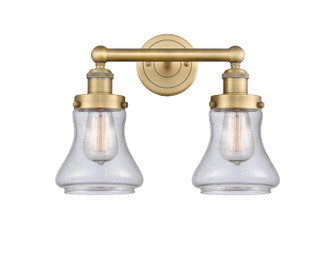 Edison Two Light Bath Vanity in Brushed Brass (405|616-2W-BB-G194)