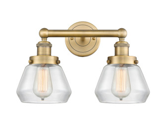 Edison Two Light Bath Vanity in Brushed Brass (405|616-2W-BB-G172)