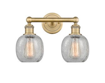 Edison Two Light Bath Vanity in Brushed Brass (405|616-2W-BB-G105)