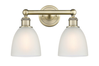 Edison Two Light Bath Vanity in Antique Brass (405|616-2W-AB-G381)