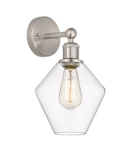 Downtown Urban One Light Wall Sconce in Satin Nickel (405|616-1W-SN-G652-8)