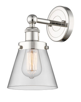 Edison One Light Wall Sconce in Polished Nickel (405|616-1W-PN-G62)