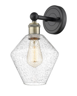 Downtown Urban One Light Wall Sconce in Black Antique Brass (405|616-1W-BAB-G654-8)