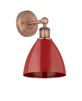 Edison One Light Wall Sconce in Antique Copper (405|616-1W-AC-MBD-75-RD)
