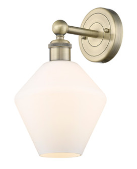 Downtown Urban One Light Wall Sconce in Antique Brass (405|616-1W-AB-G651-8)