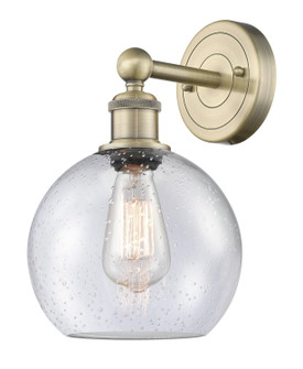 Edison One Light Wall Sconce in Antique Brass (405|616-1W-AB-G124-8) Edison One Light Wall Sconce in Antique Brass (405|616-1W-AB-G124-8)