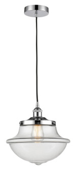 Downtown Urban One Light Pendant in Polished Chrome (405|616-1PH-PC-G542)