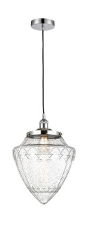Edison One Light Mini Pendant in Black Antique Brass (405|616-1PH-BAB-G664-12)
