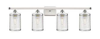 Downtown Urban LED Bath Vanity in White Polished Chrome (405|516-4W-WPC-M18-PC)