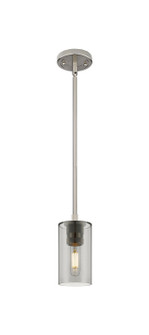 Downtown Urban LED Pendant in Satin Nickel (405|434-1S-SN-G434-7SM) Downtown Urban LED Pendant in Satin Nickel (405|434-1S-SN-G434-7SM)