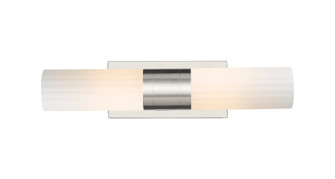 Downtown Urban LED Bath Vanity in Satin Nickel (405|429-2WL-SN-G429-8WH)